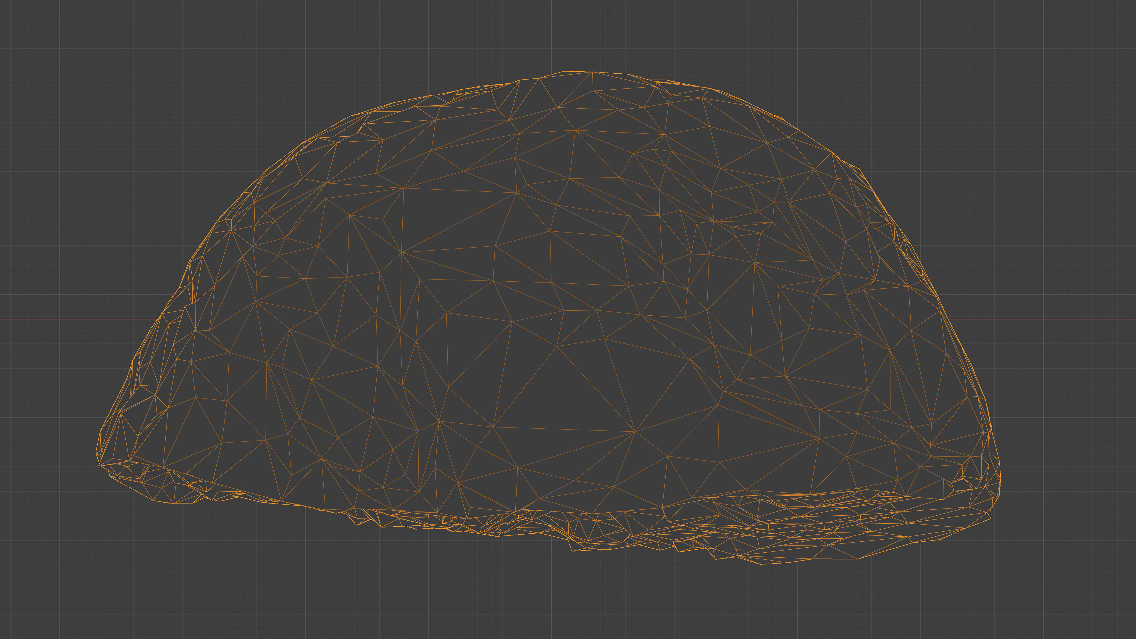 Photorealistic 3D scan of half a bread Low-poly 3D model_21