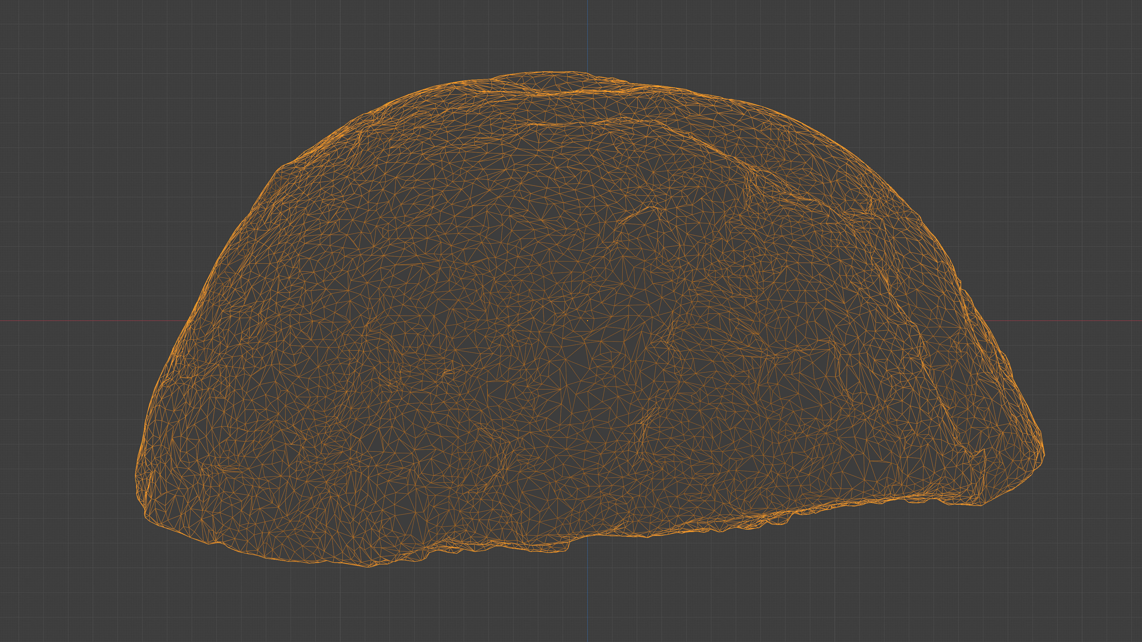 Photorealistic 3D scan of half a bread Low-poly 3D model_28