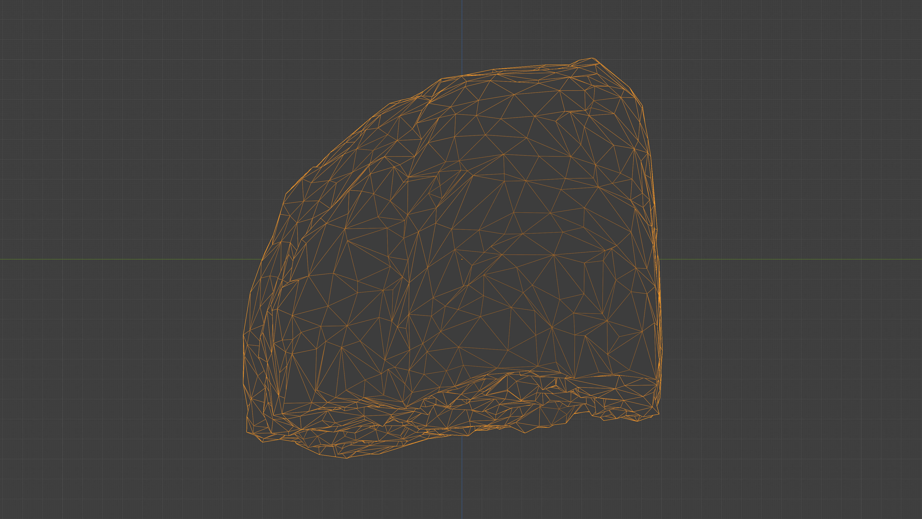 Photorealistic 3D scan of half a bread Low-poly 3D model_24