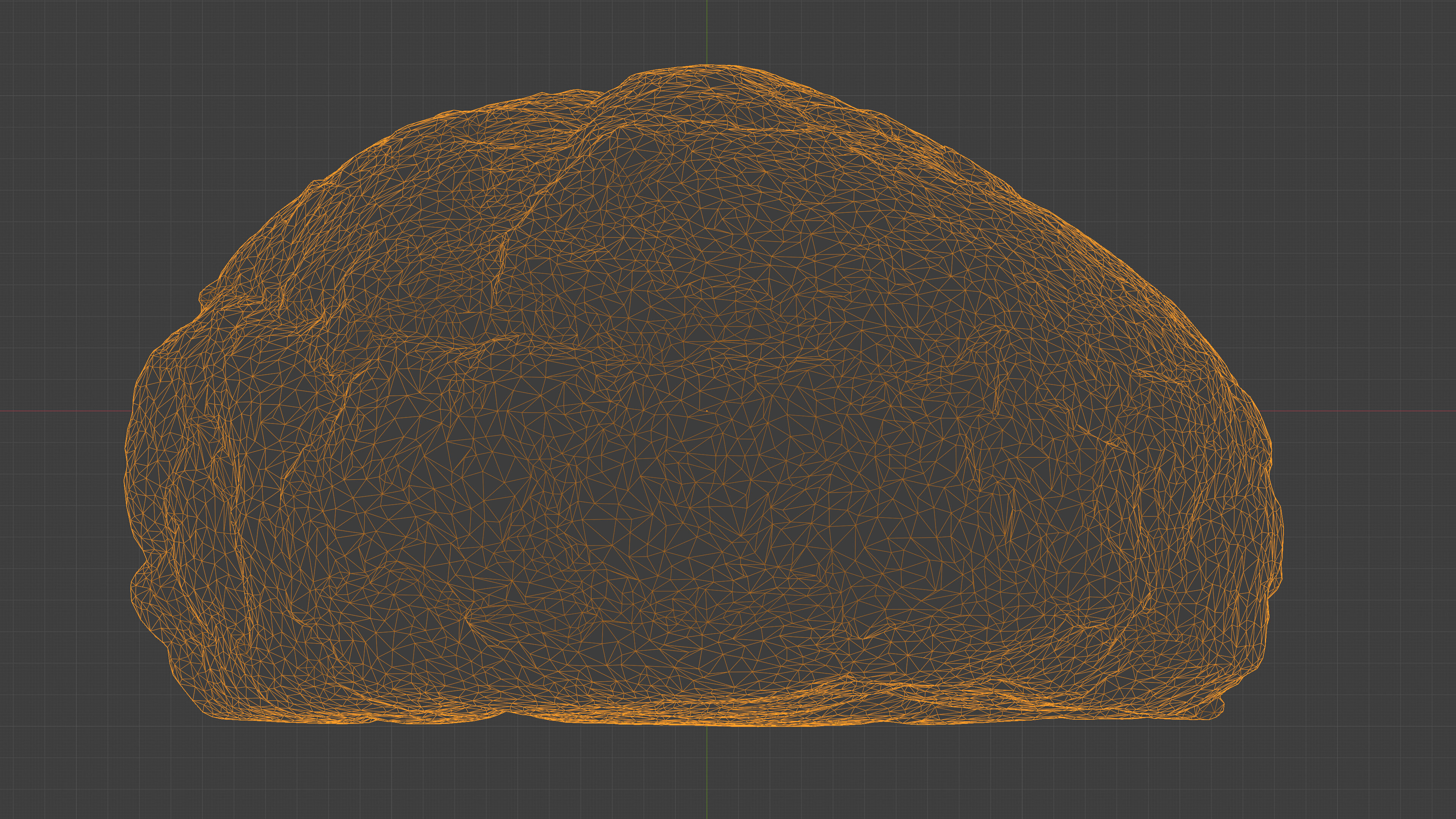 Photorealistic 3D scan of half a bread Low-poly 3D model_31