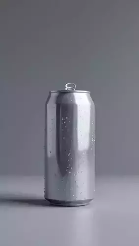 Silver can