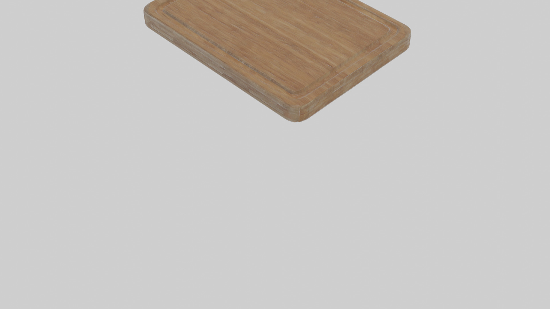 Cutting Board Model Low-poly 3D model_9