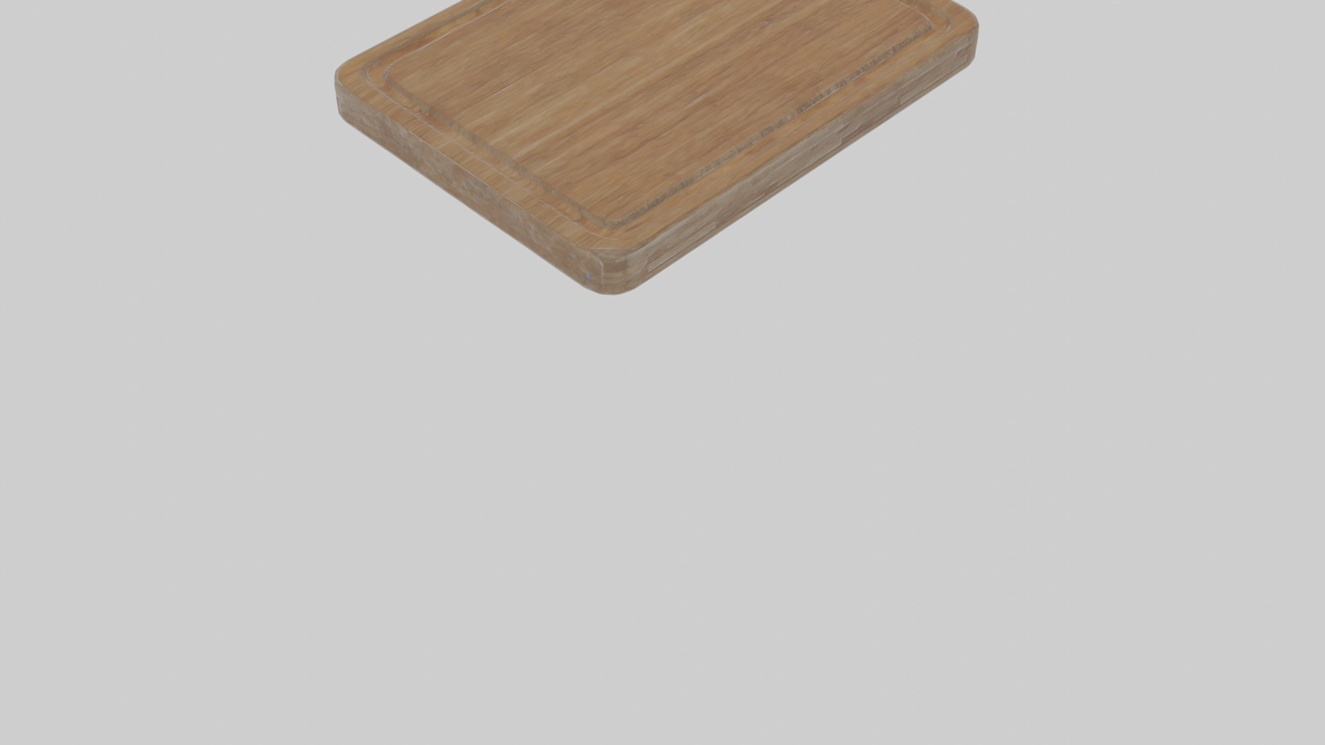 Cutting Board Model Low-poly 3D model_11