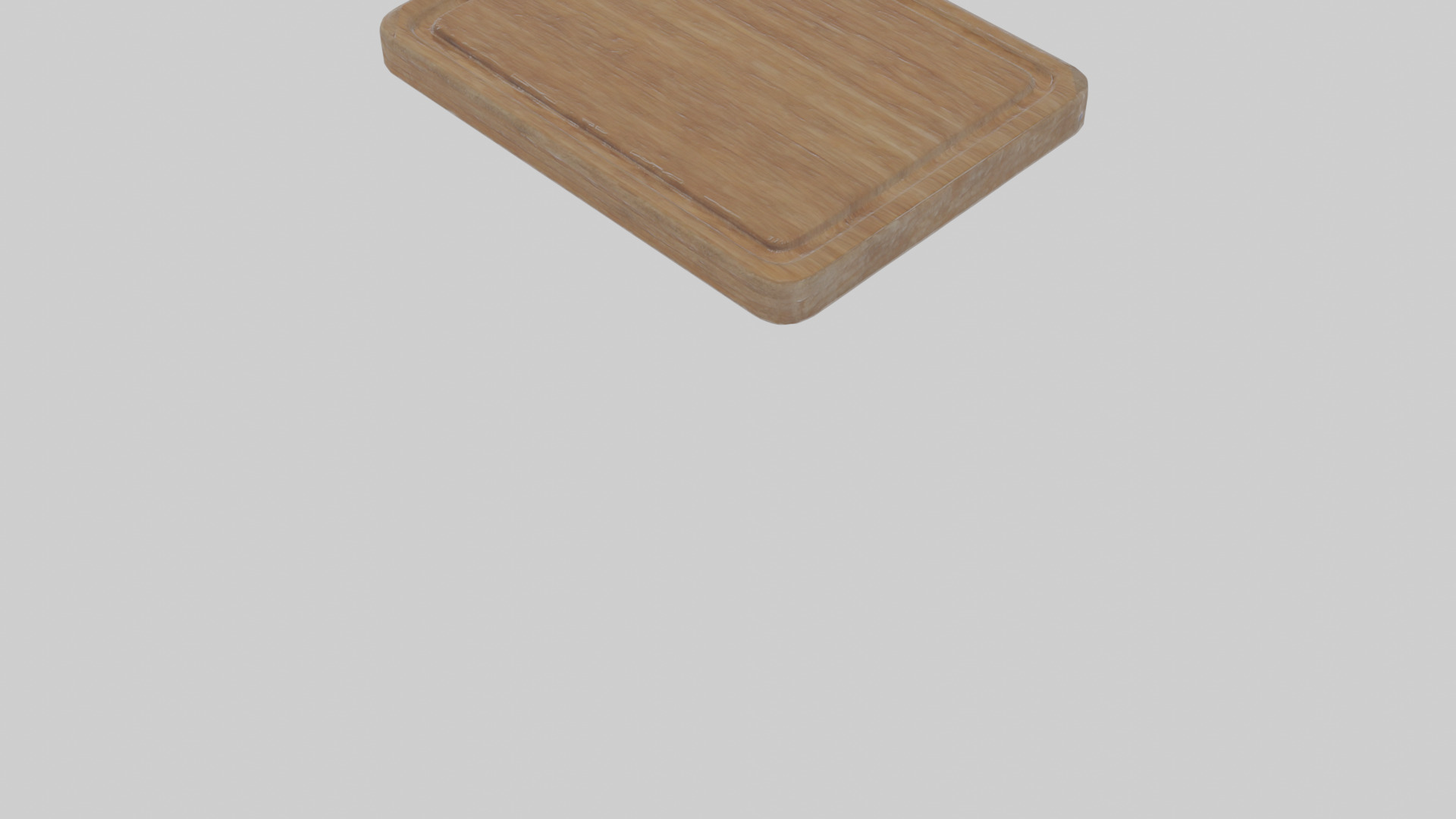 Cutting Board Model Low-poly 3D model_7