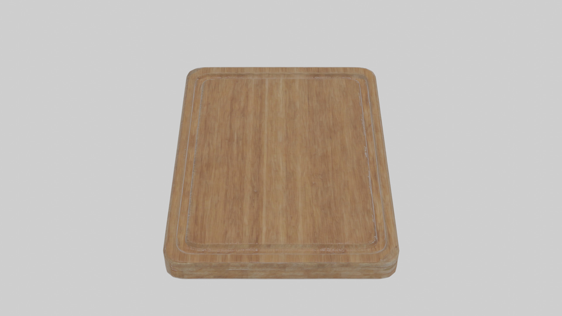 Cutting Board Model Low-poly 3D model_26