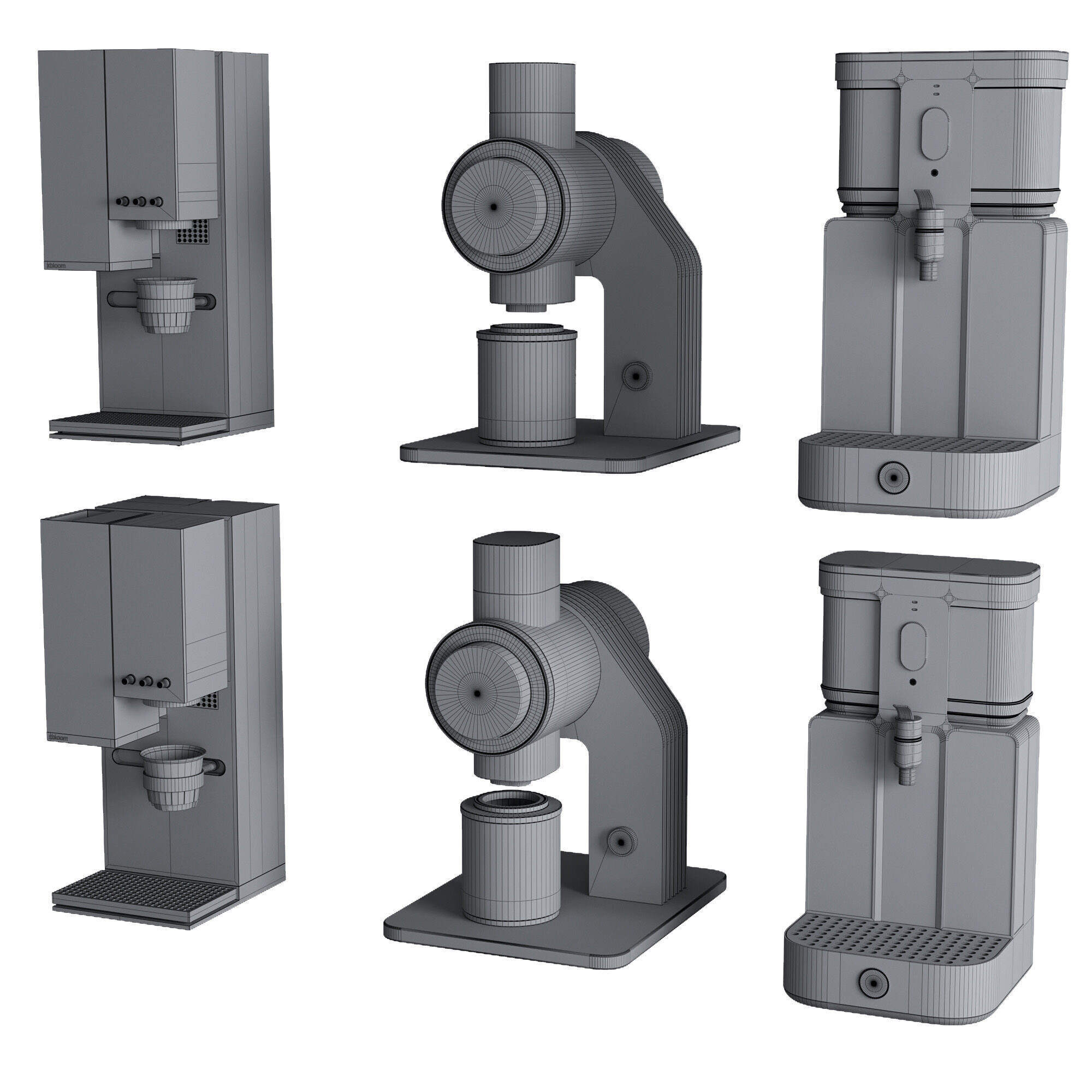 ESPRESSO MACHINE COLLECTION NO1 A 3D model_8