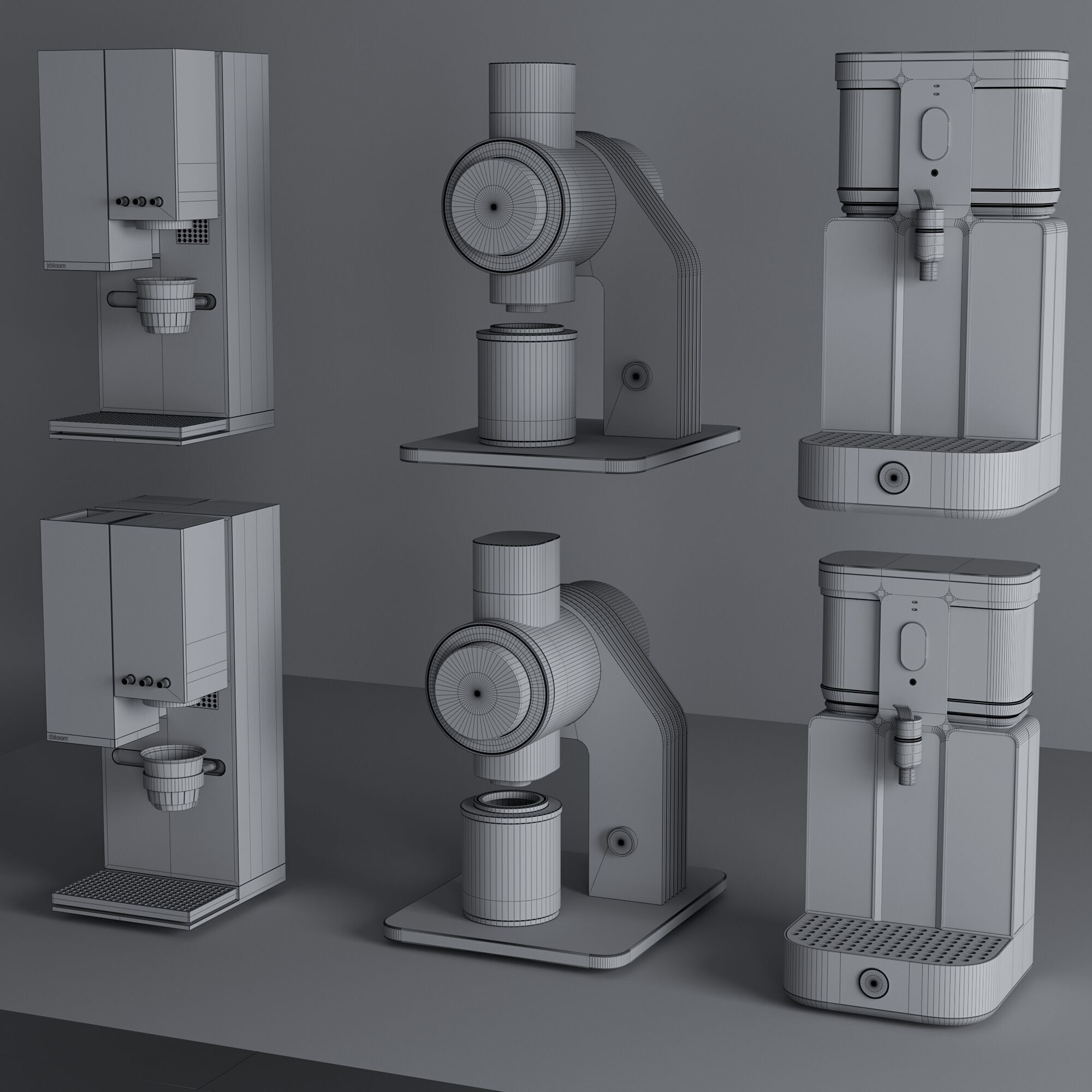 ESPRESSO MACHINE COLLECTION NO1 A 3D model_9
