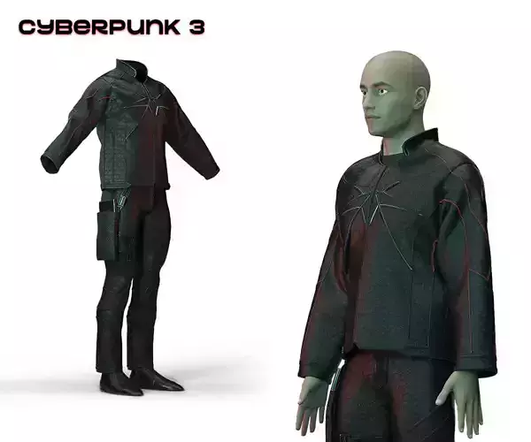 Cyberpunk Outfit Num 03