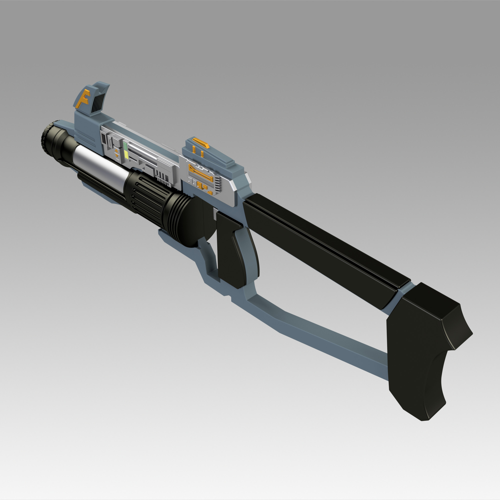 Star Trek Jem Hadar phaser 3D print model_5