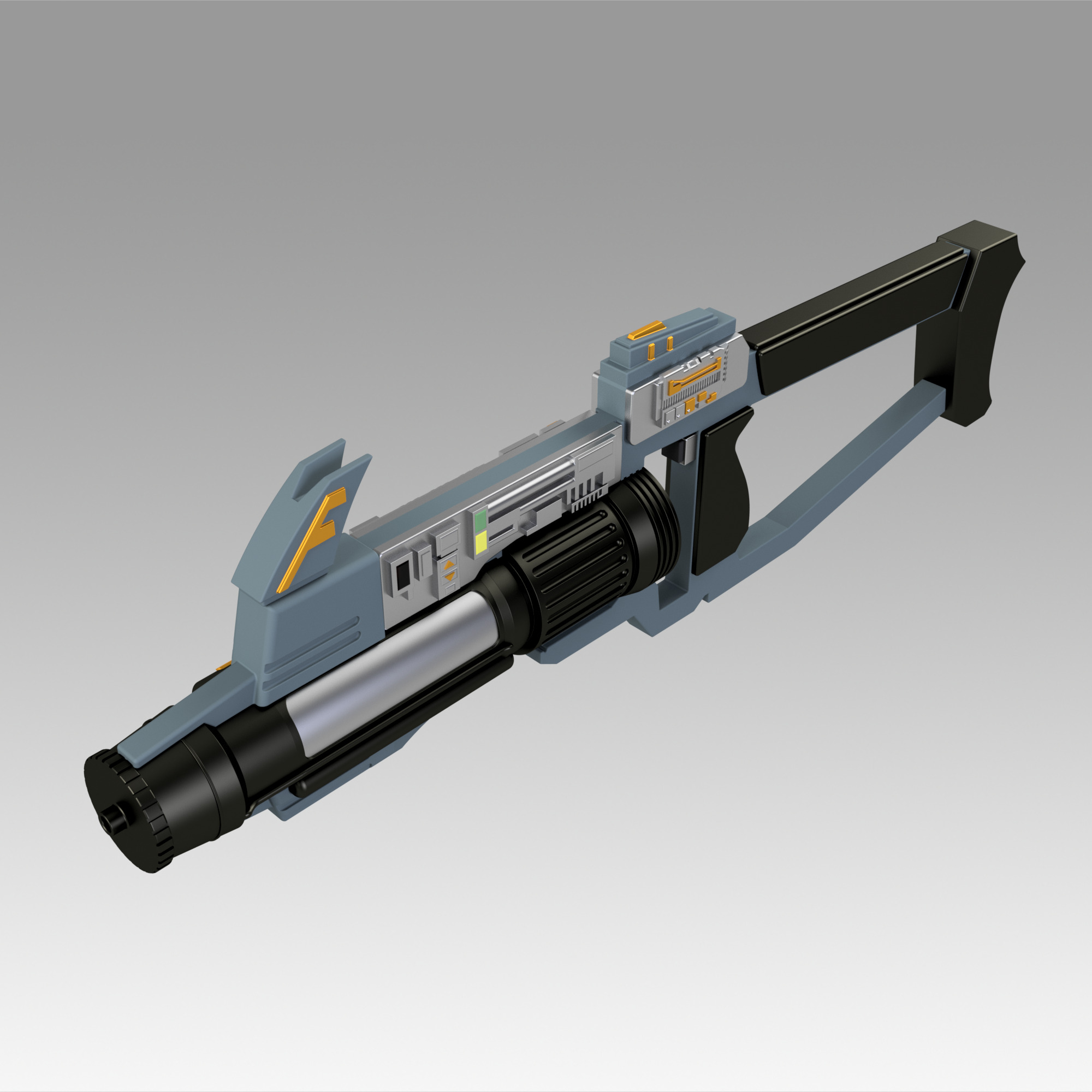 Star Trek Jem Hadar phaser 3D print model_3