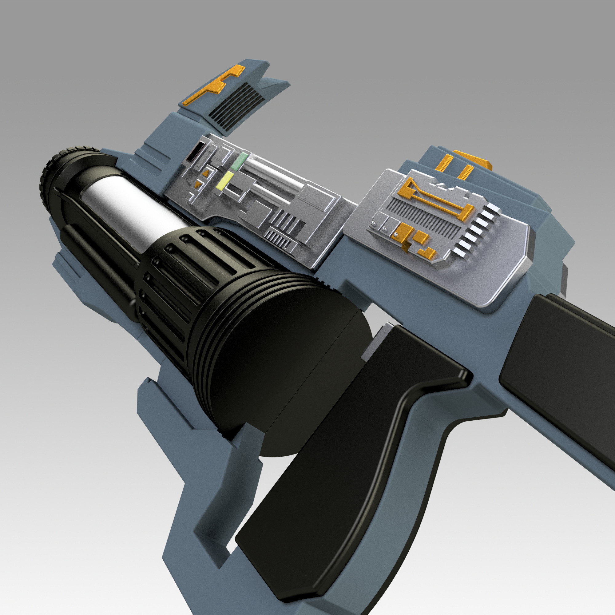 Star Trek Jem Hadar phaser 3D print model_8
