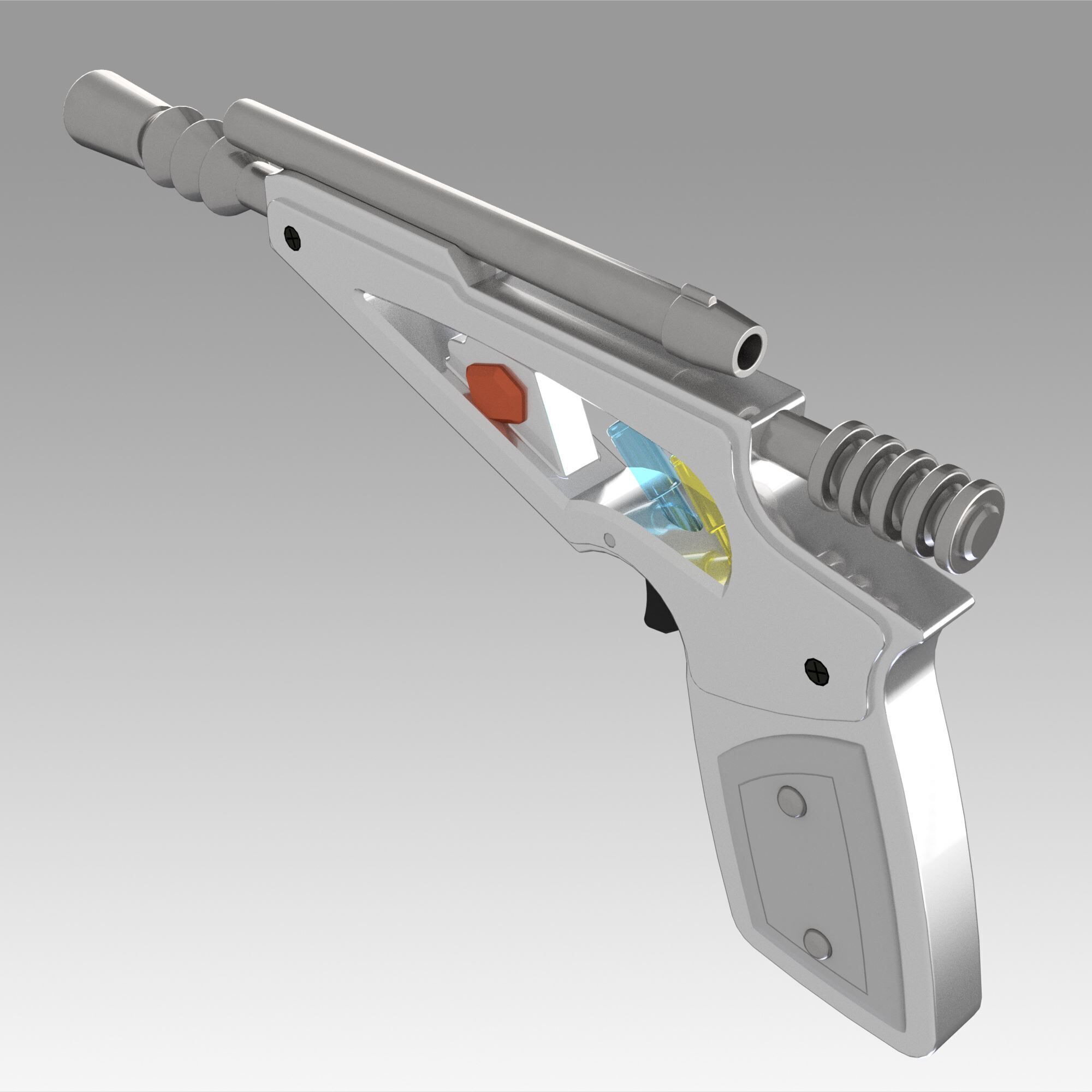Tomorrow People Stun phaser prop replica cosplay 3D print model_7