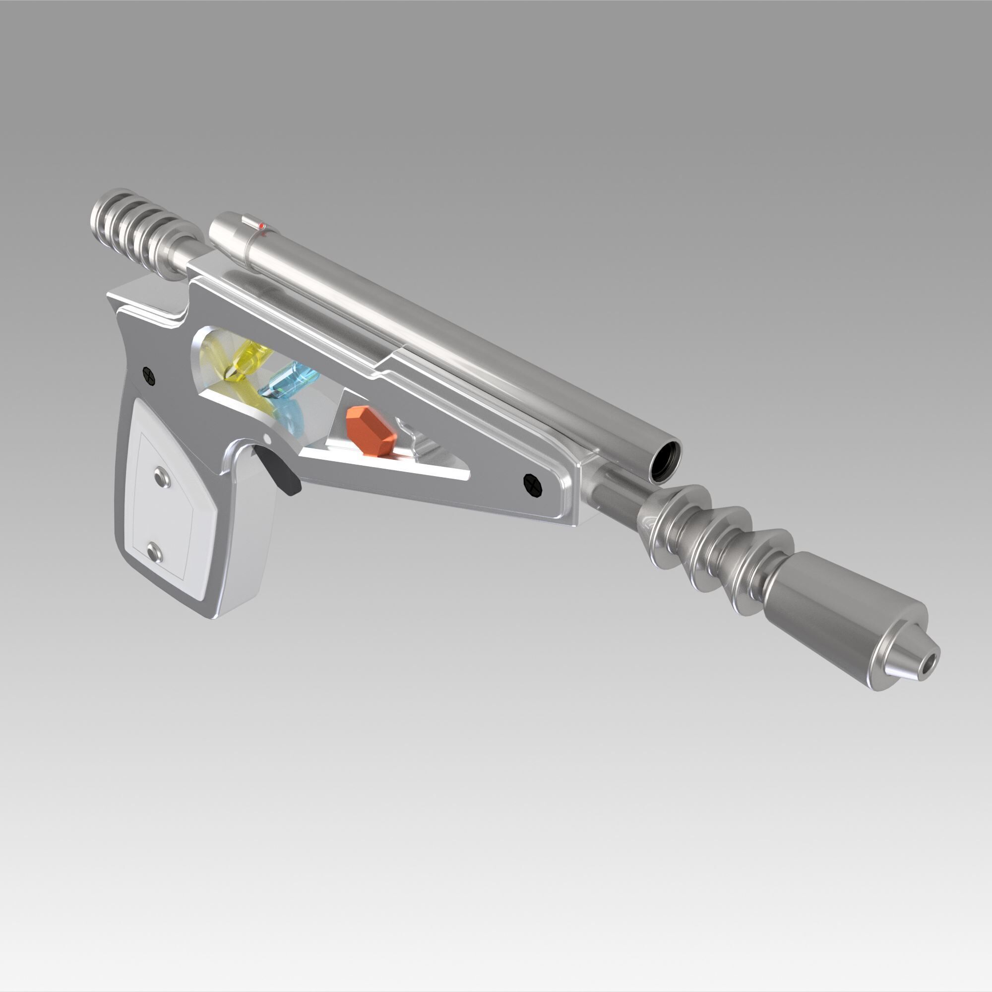 Tomorrow People Stun phaser prop replica cosplay 3D print model_1