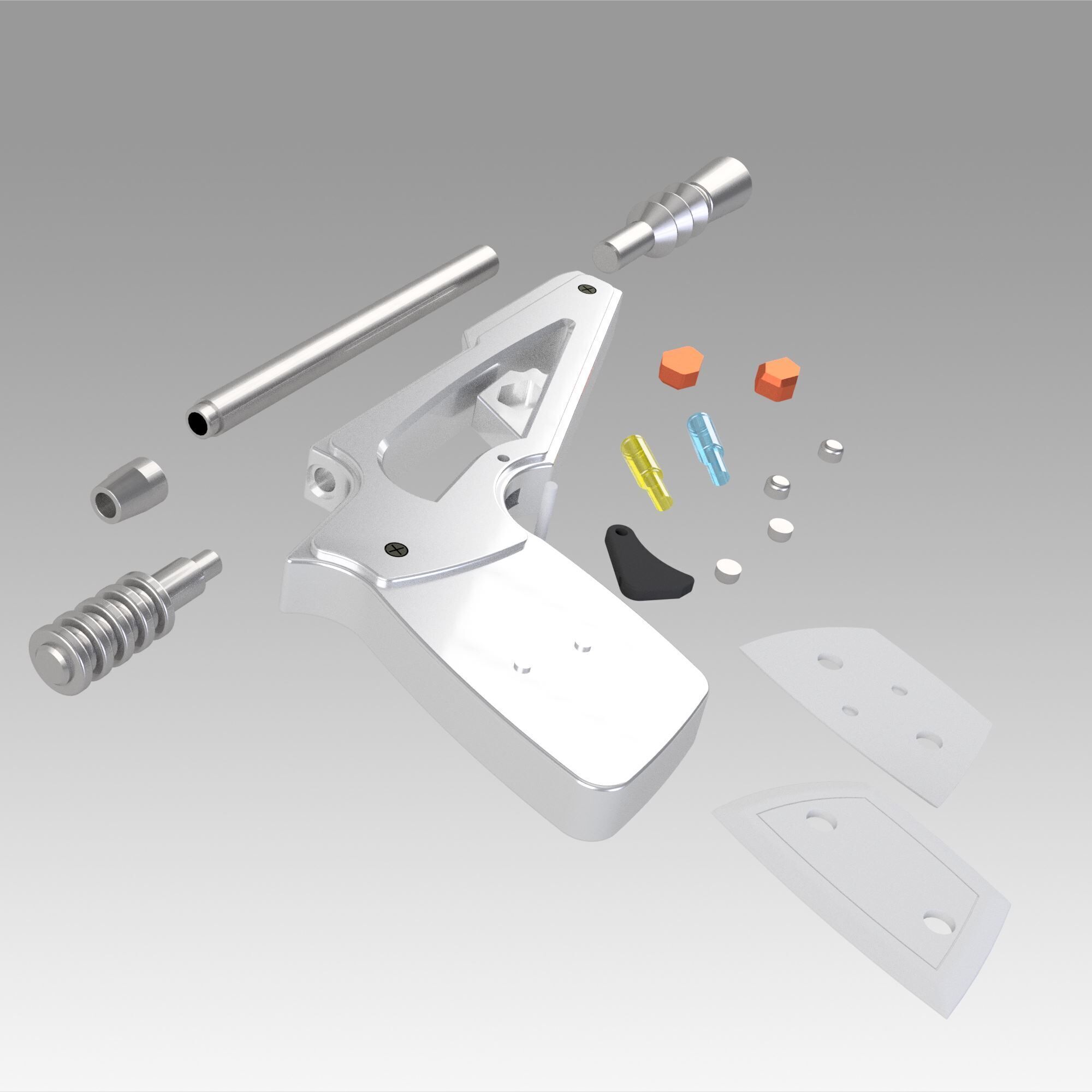 Tomorrow People Stun phaser prop replica cosplay 3D print model_9