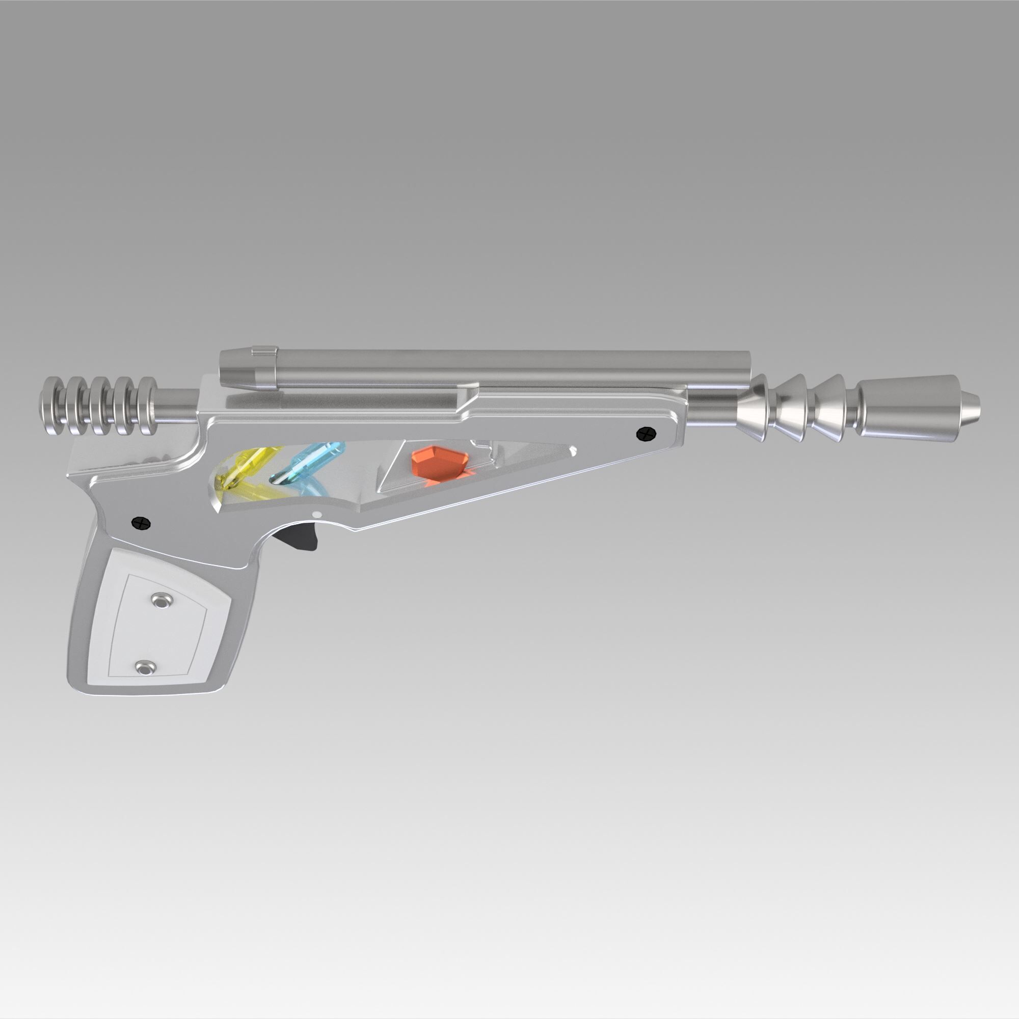 Tomorrow People Stun phaser prop replica cosplay 3D print model_2