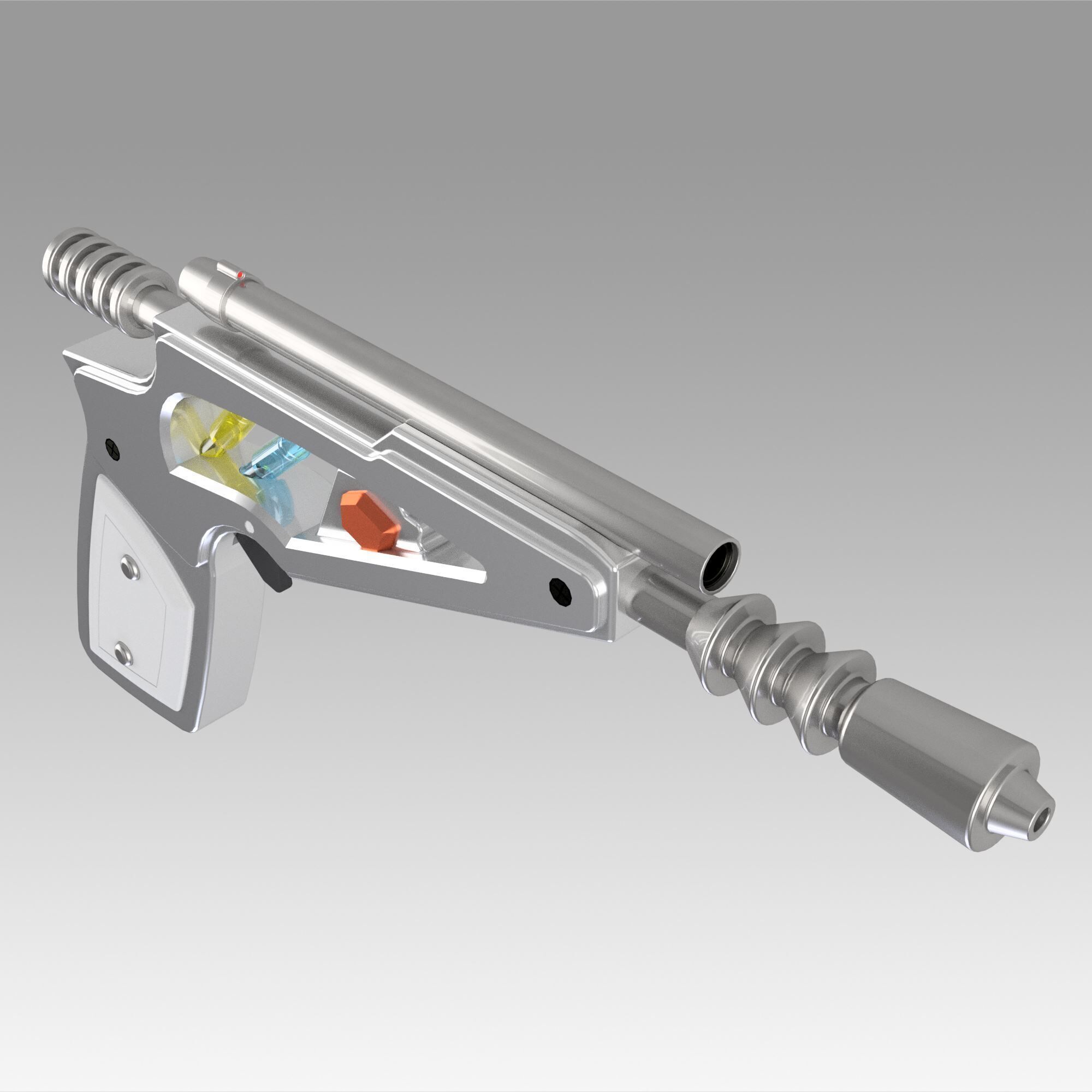 Tomorrow People Stun phaser prop replica cosplay 3D print model_3