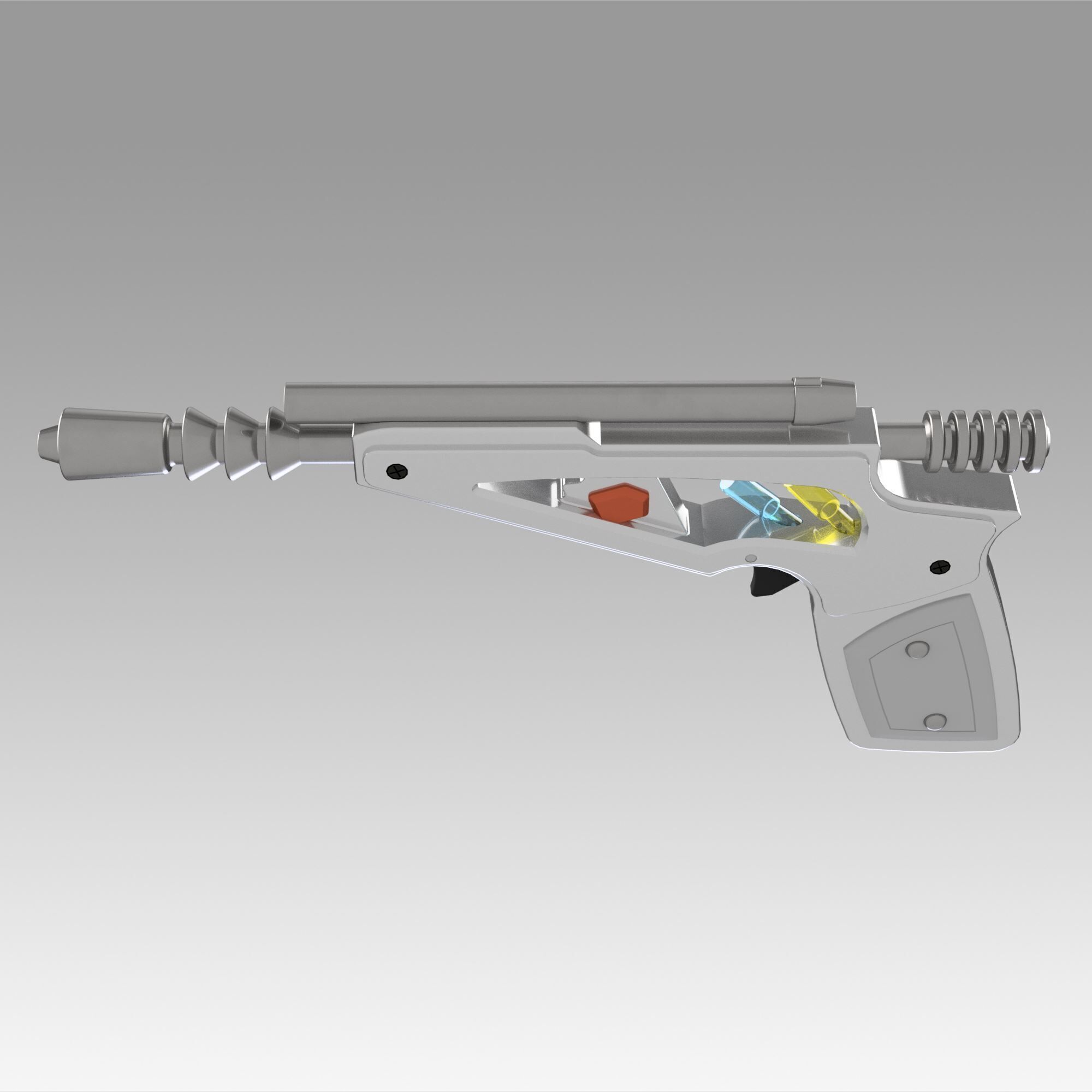 Tomorrow People Stun phaser prop replica cosplay 3D print model_6