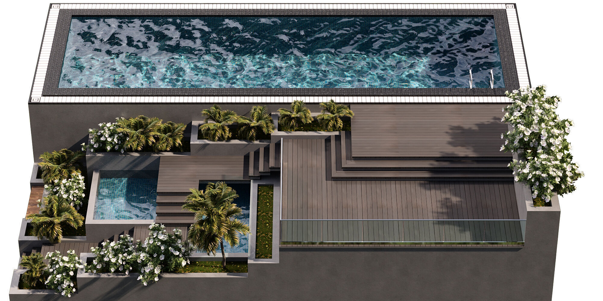 SWIMMING POOL NO25 A 3D model_2