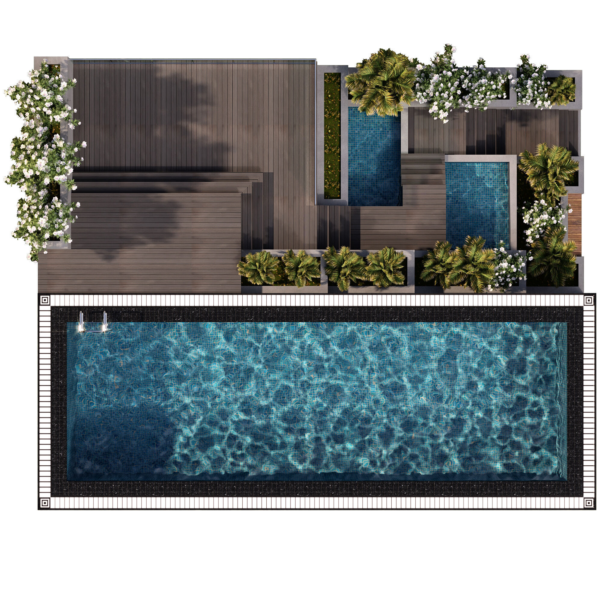 SWIMMING POOL NO25 A 3D model_9