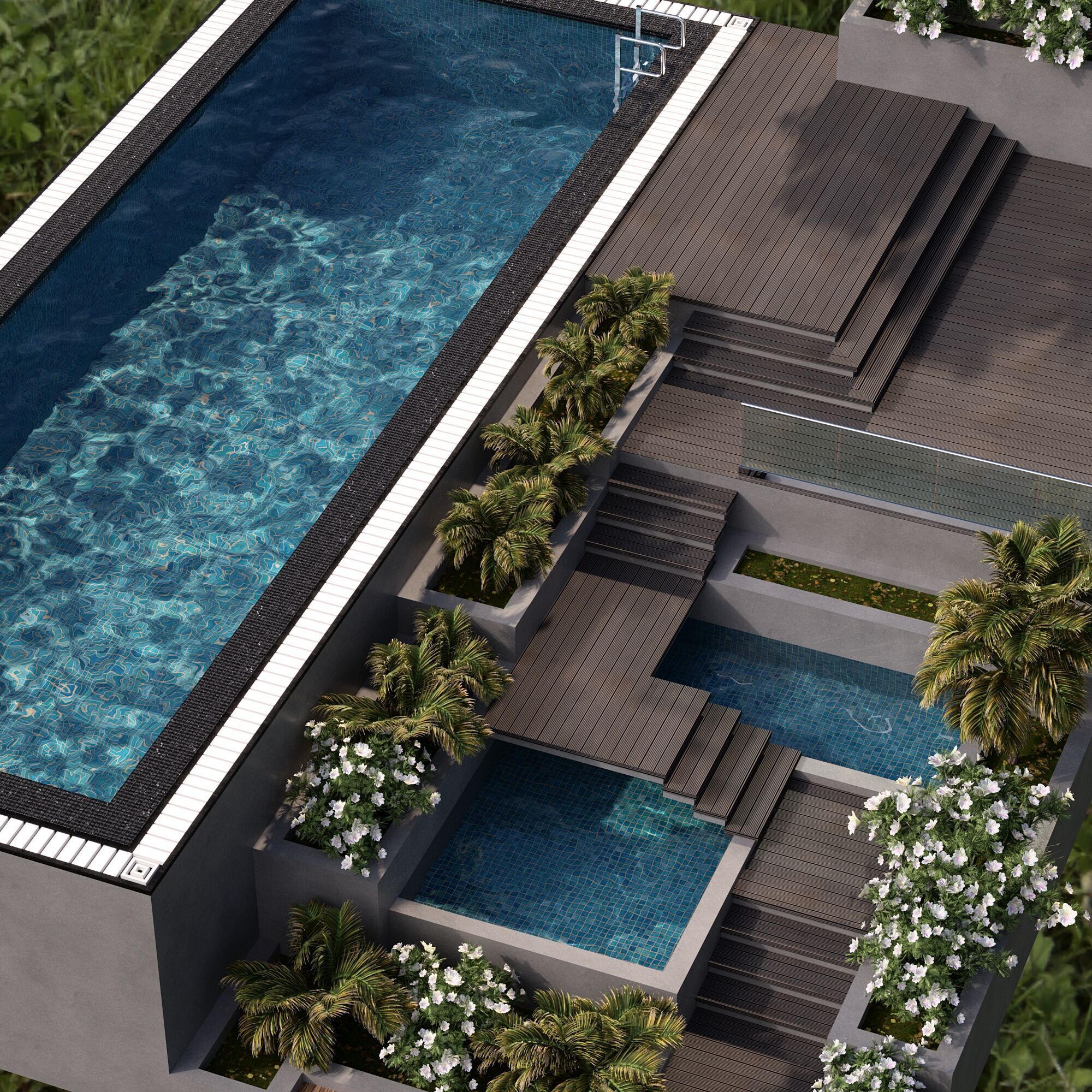 SWIMMING POOL NO25 A 3D model_6