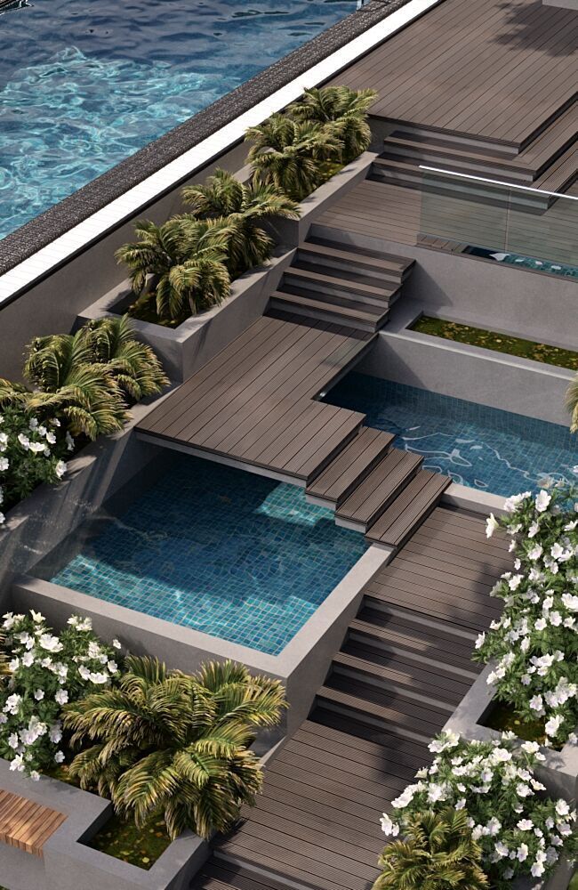 SWIMMING POOL NO25 A 3D model_3