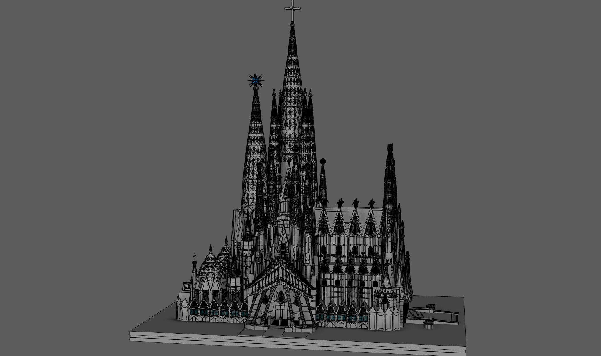 Sagrada Familia 3D model_11