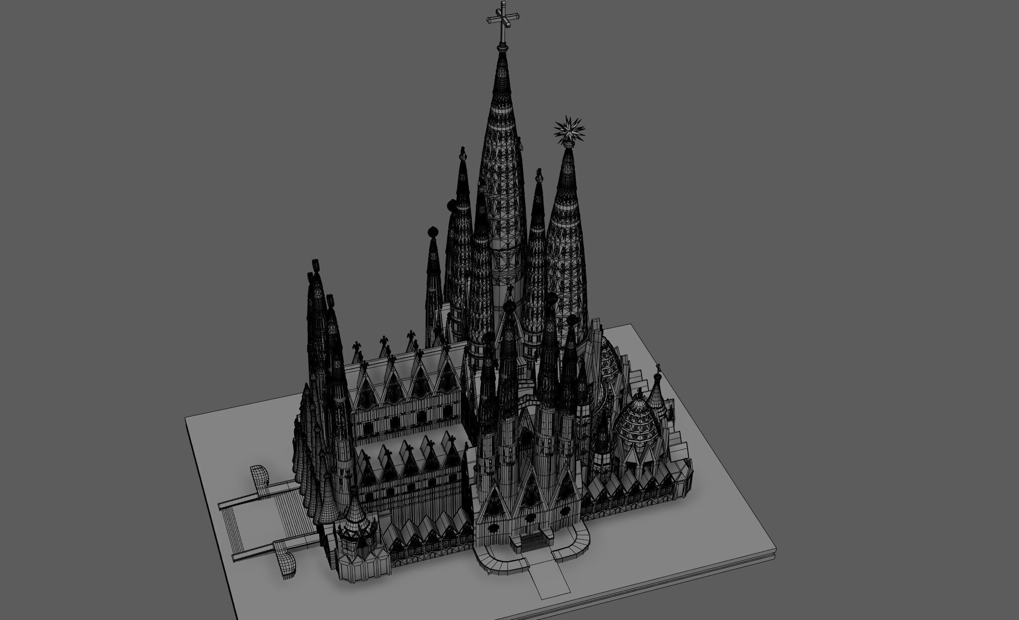 Sagrada Familia 3D model_21
