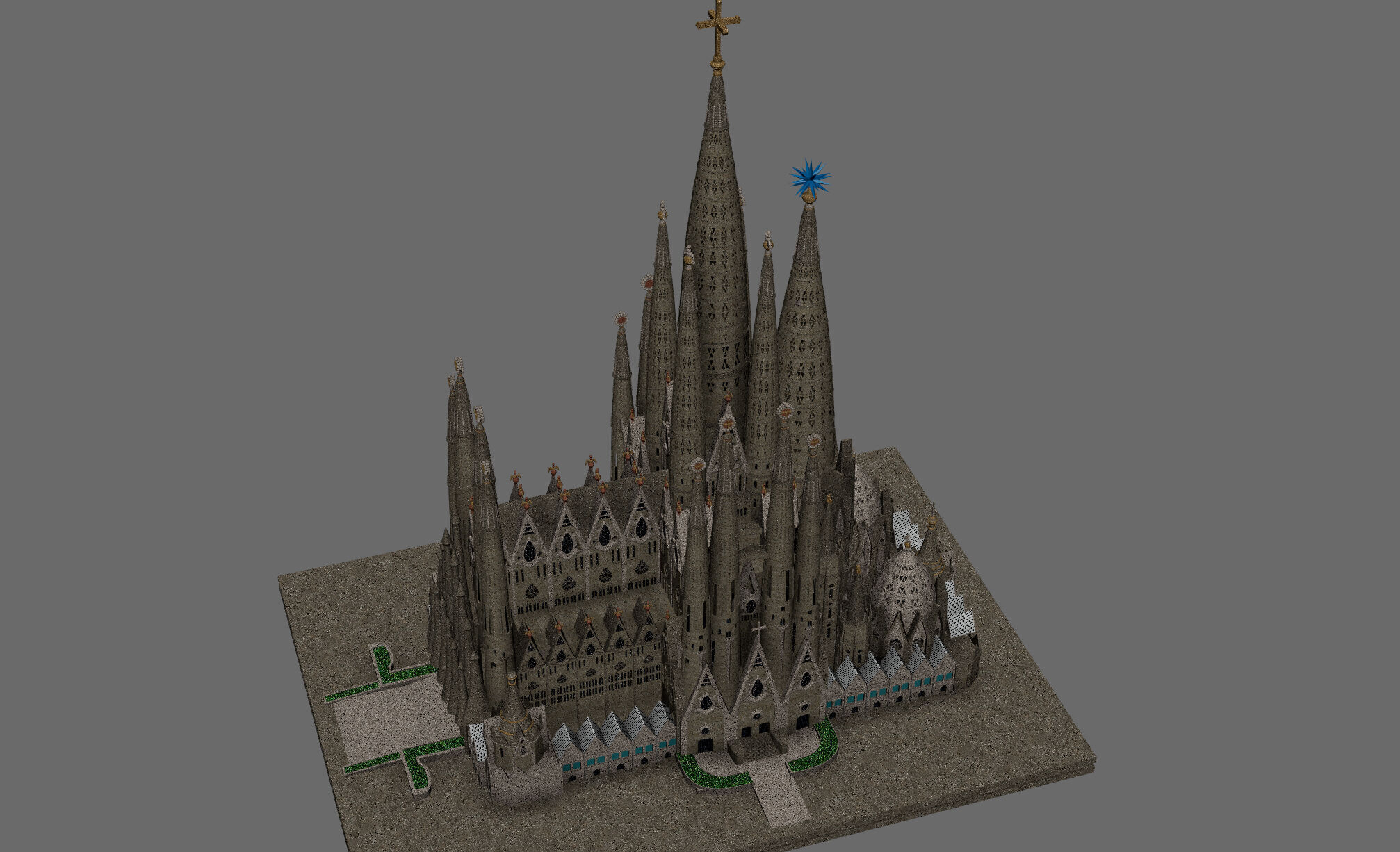 Sagrada Familia 3D model_20