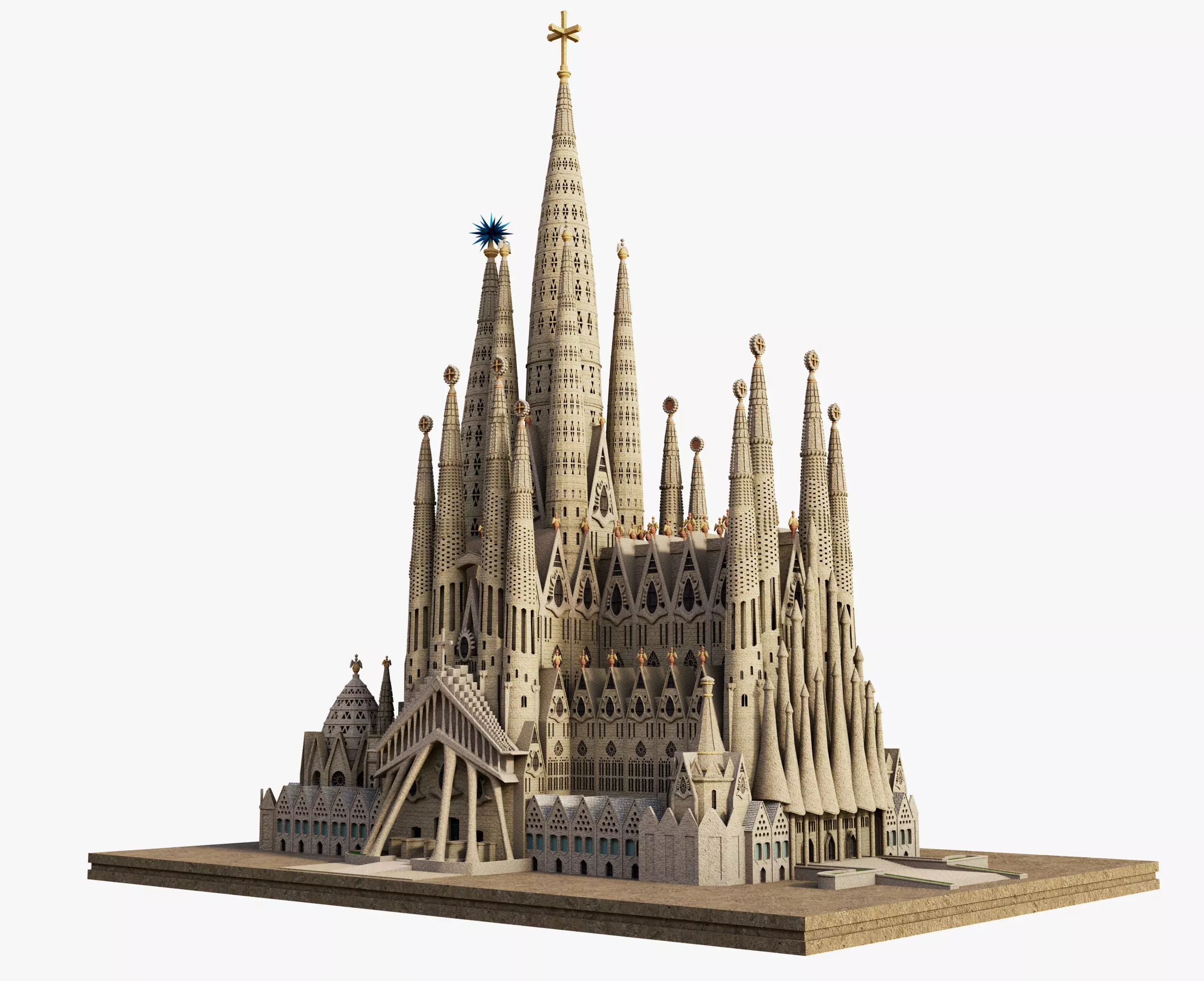 Sagrada Familia 3D model_0