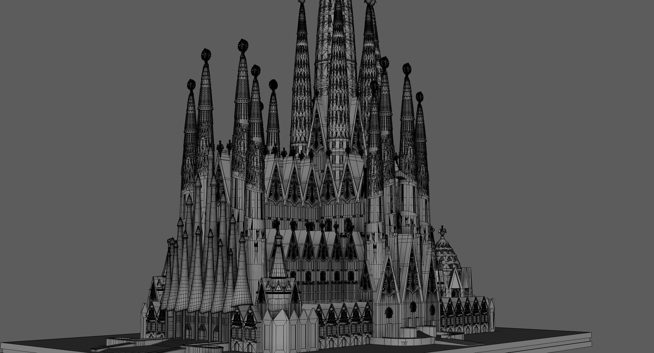 Sagrada Familia 3D model_18
