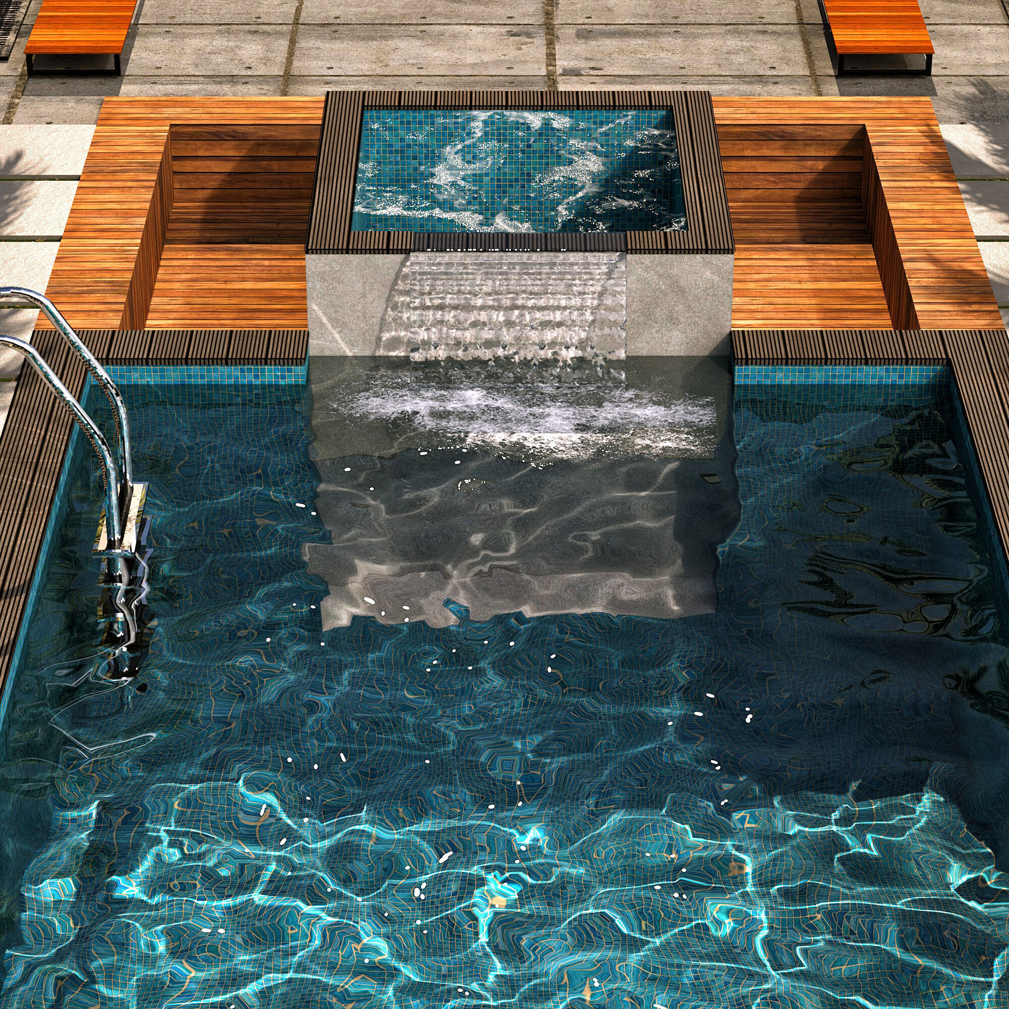 SWIMMING POOL NO16 A 3D model_10