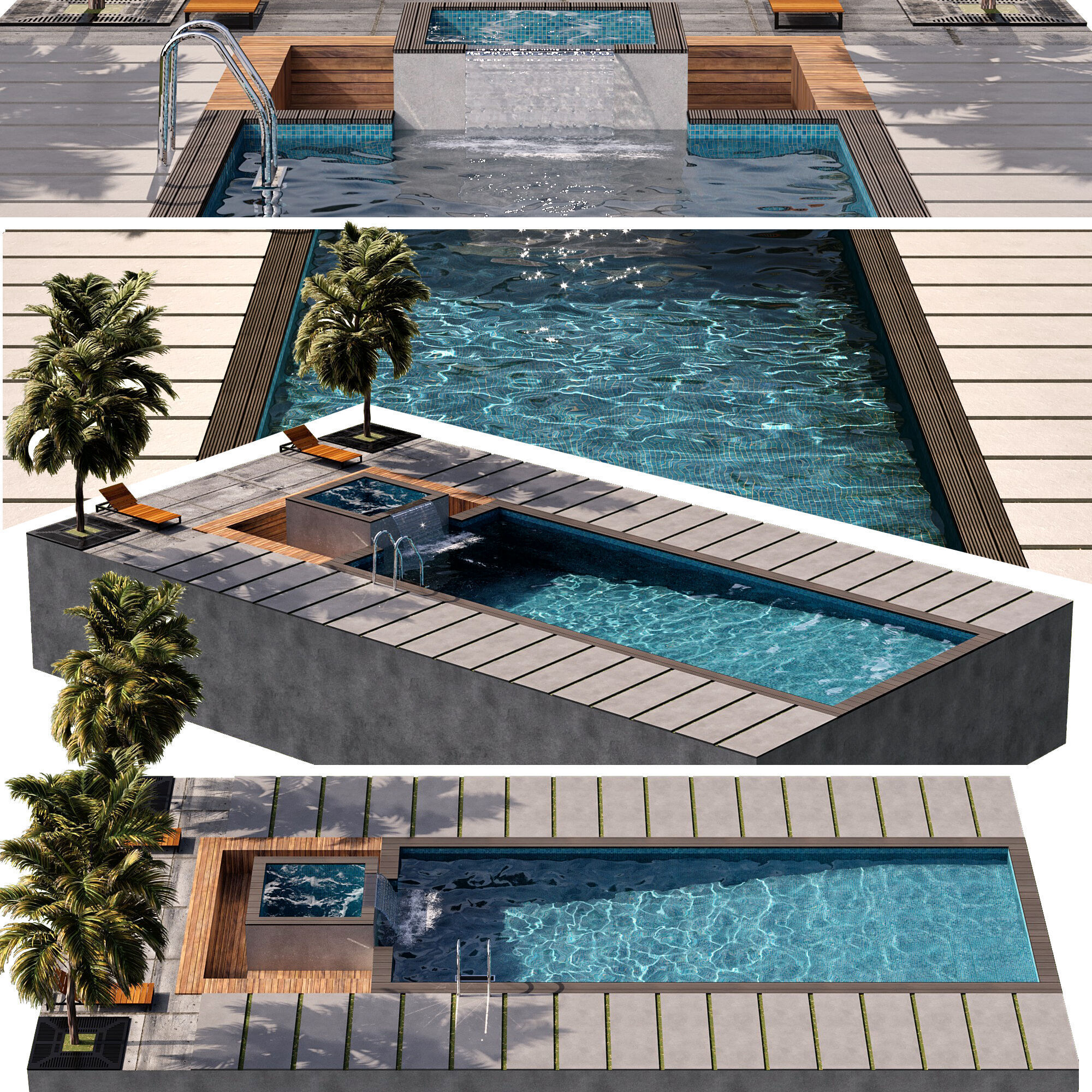 SWIMMING POOL NO16 A 3D model_1