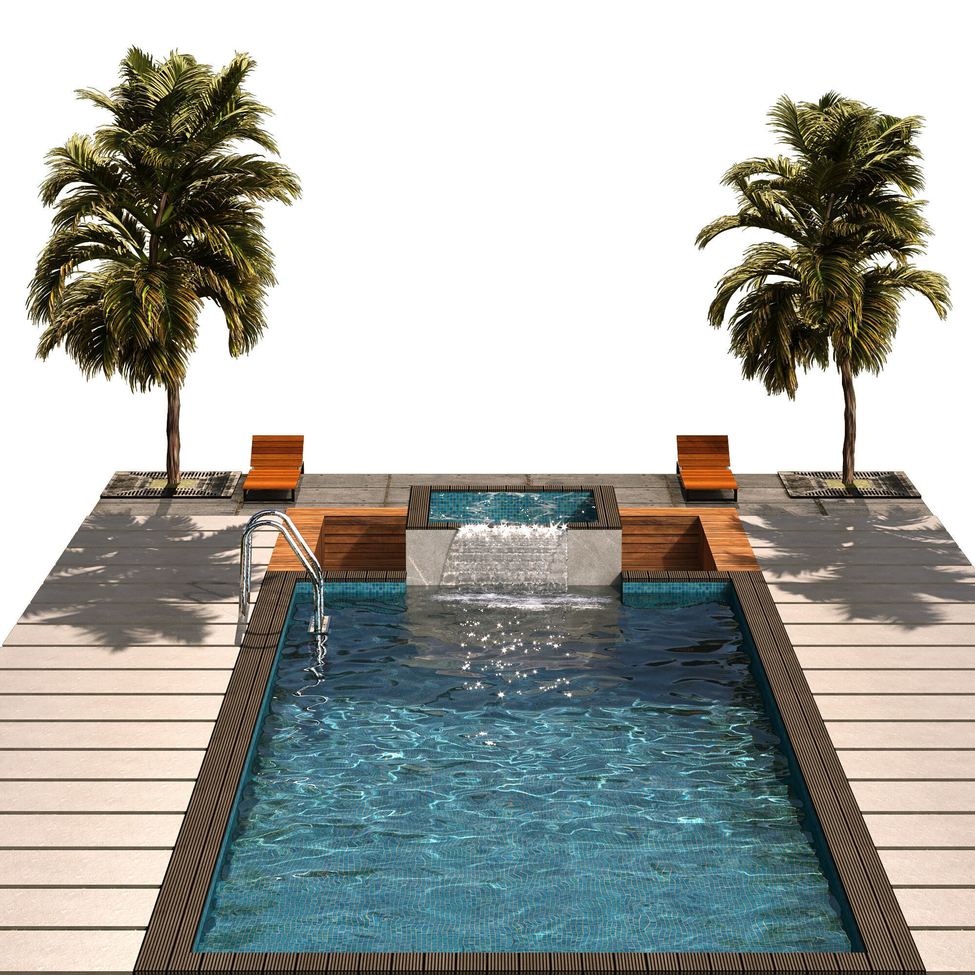 SWIMMING POOL NO16 A 3D model_9