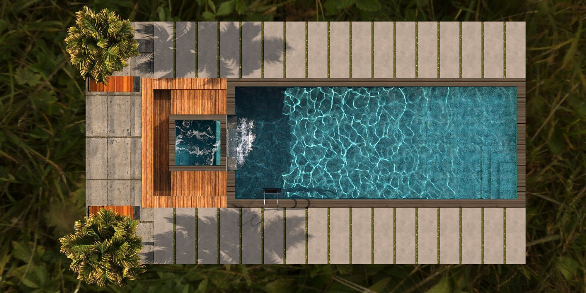 SWIMMING POOL NO16 A 3D model_6