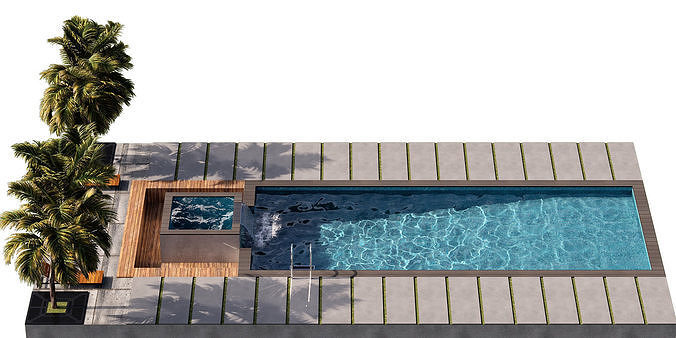 SWIMMING POOL NO16 A 3D model