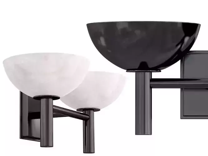 Alabaster Sconce 3D model