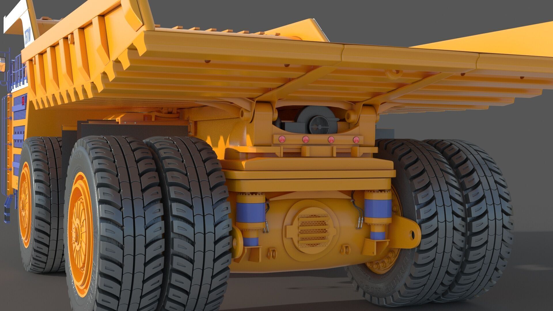 Belaz 75710 Mining Truck 3D model_10