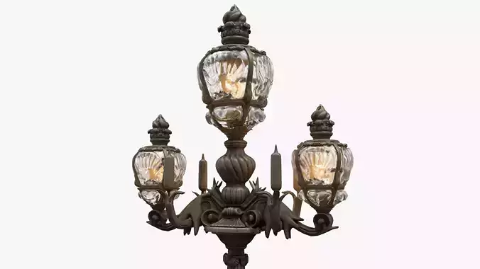 French Street Lamp