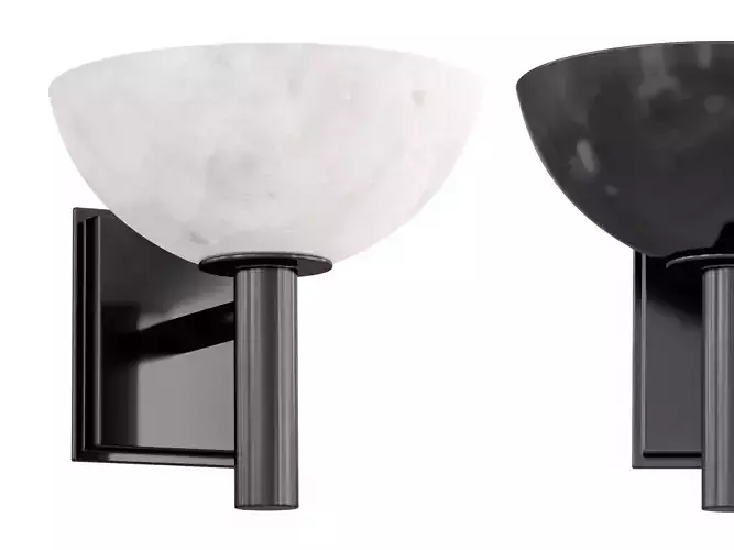 Alabaster Sconce 3D model