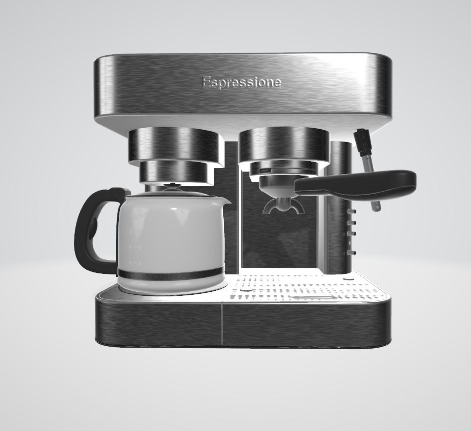 Rommelsbacher EKS 3010 Low-poly 3D model_1