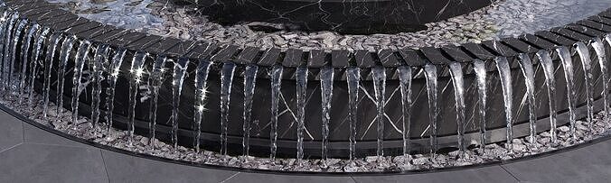 WATERFALL FOUNTAIN CASCADE  NO9 A 3D model 4