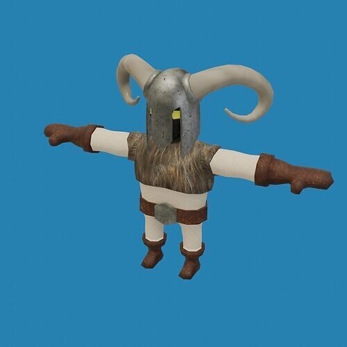 Enemy 01 Free low-poly 3D model