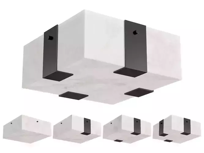 Alabaster Flush Mount