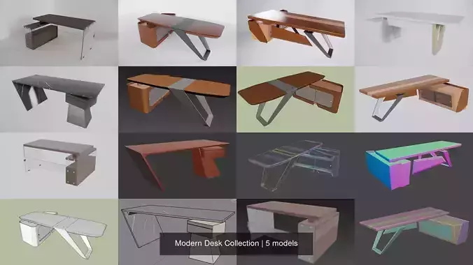 Modern Desk Collection 