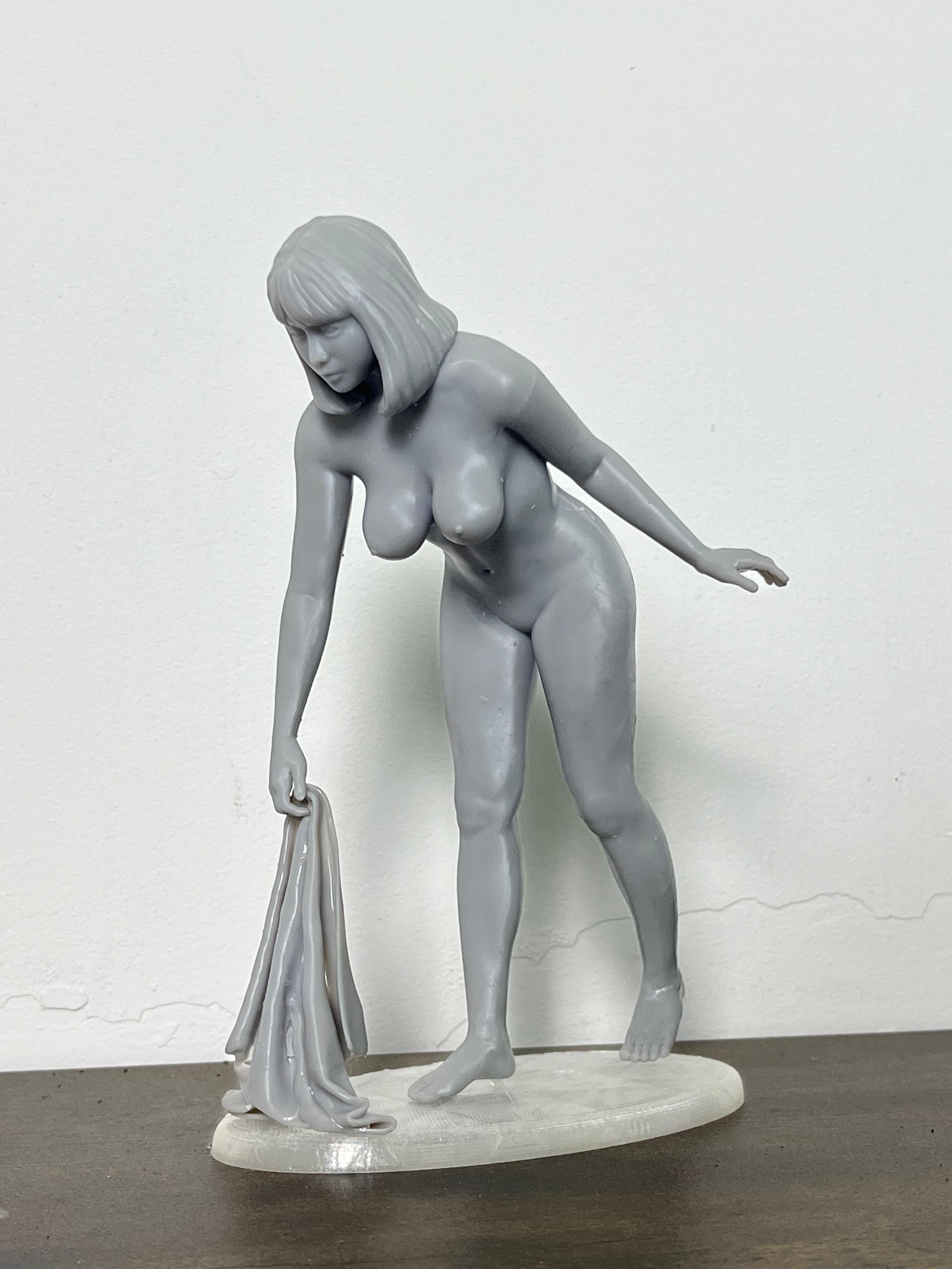 Nude Girl 3D print model_13