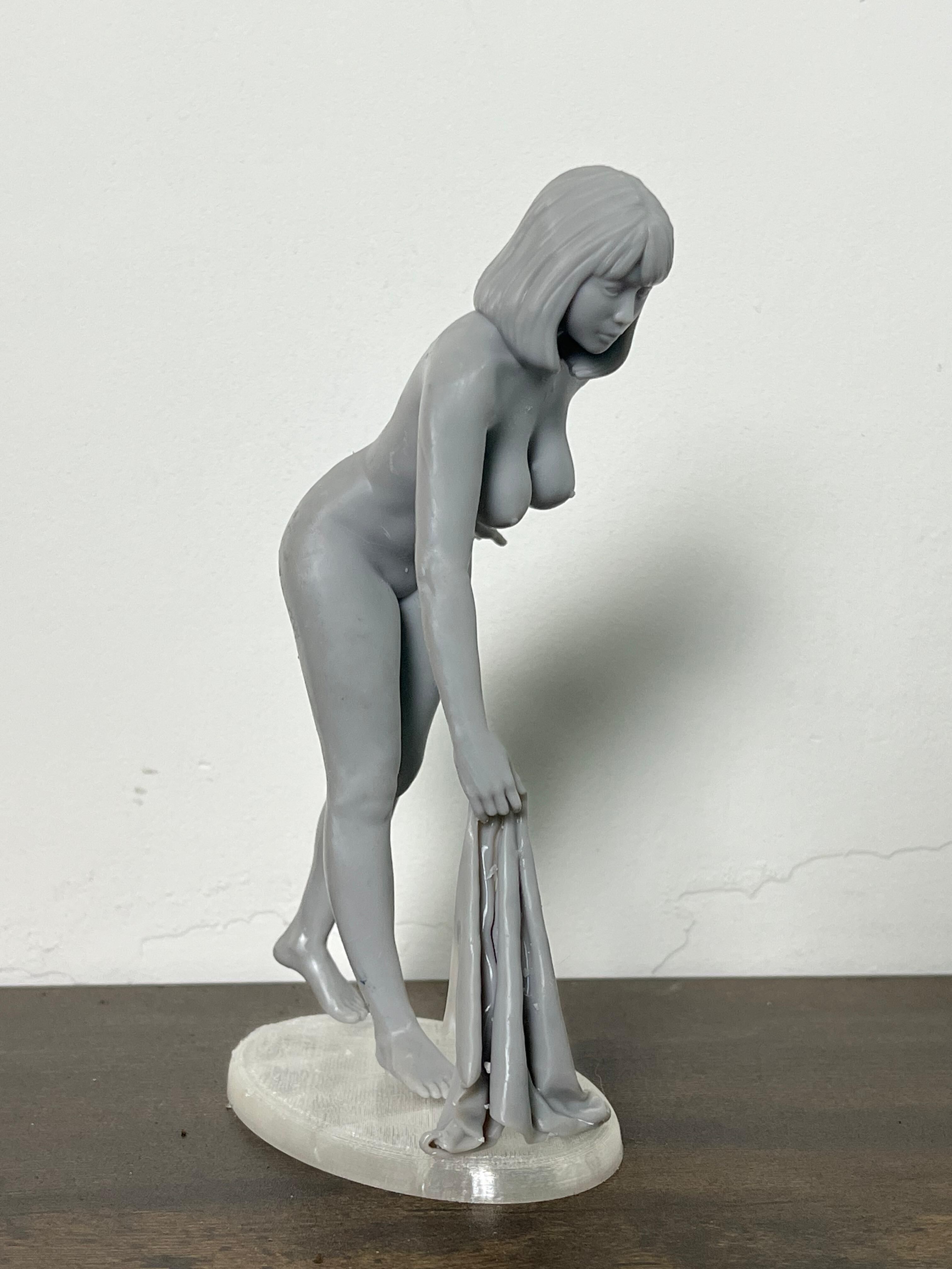 Nude Girl 3D print model_10