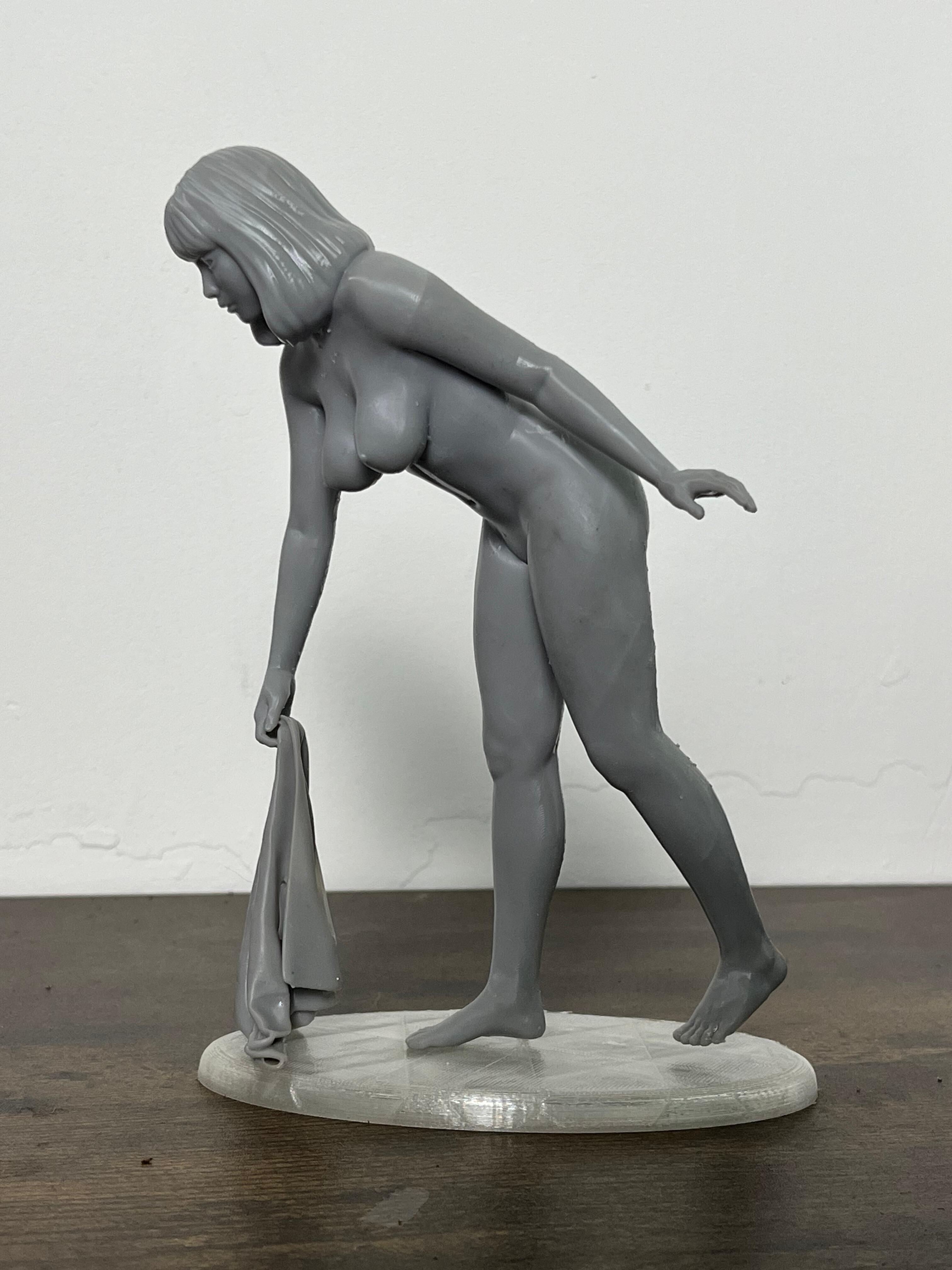 Nude Girl 3D print model_8