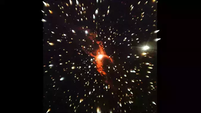 Red Spider Nebula 3D model