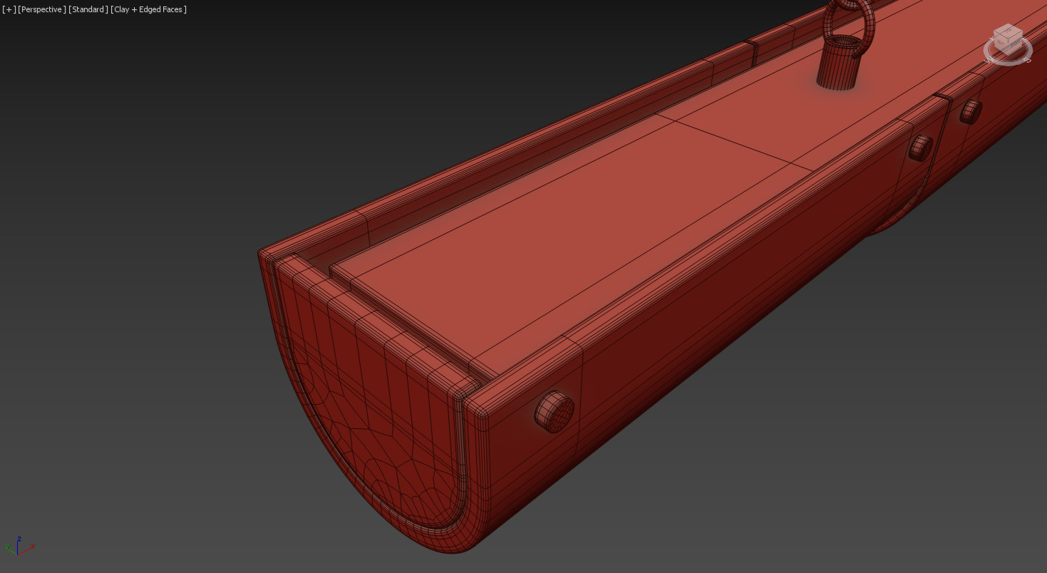 Alabaster Chandelier 3D model_15