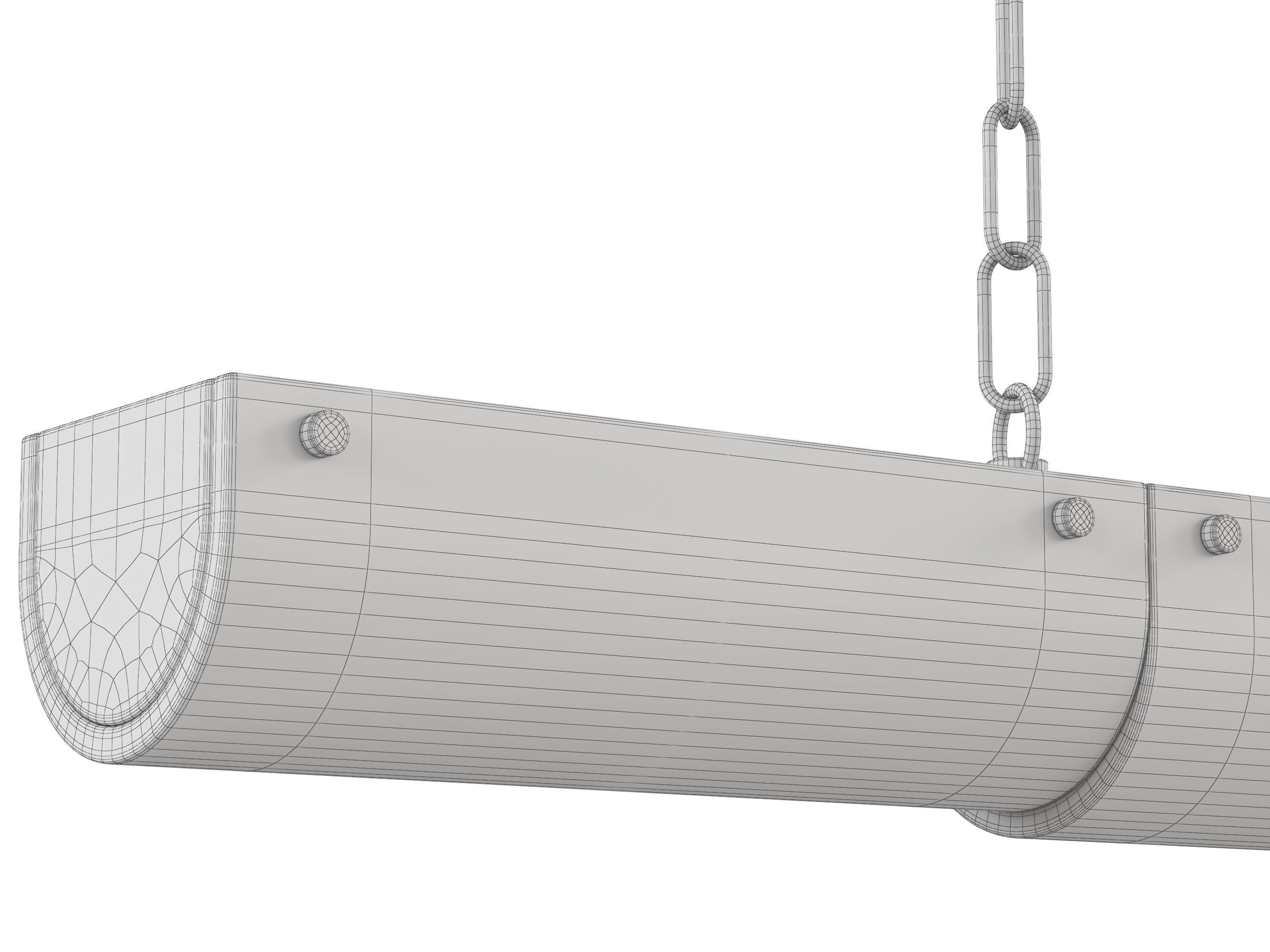 Alabaster Chandelier 3D model_6